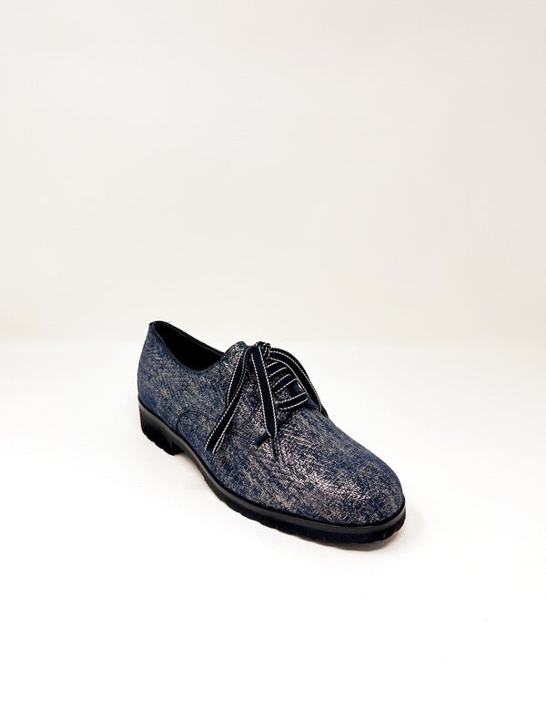 Amelie Textured Suede Navy