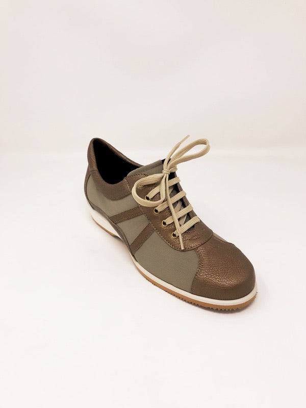 Aries Fabric/Leather Green/Gold